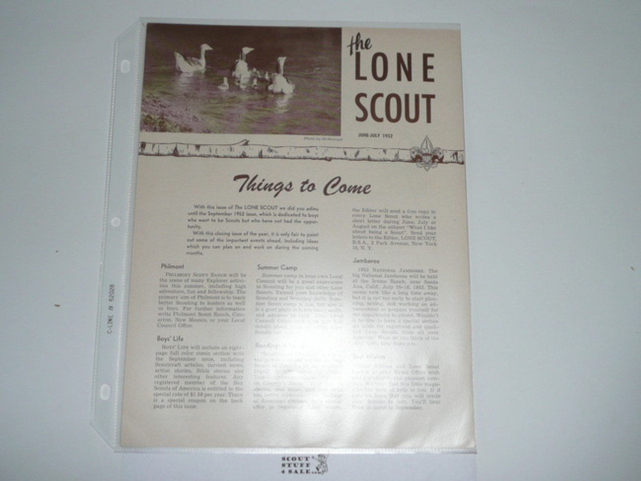 1952, June-July The Lone Scout Magazine