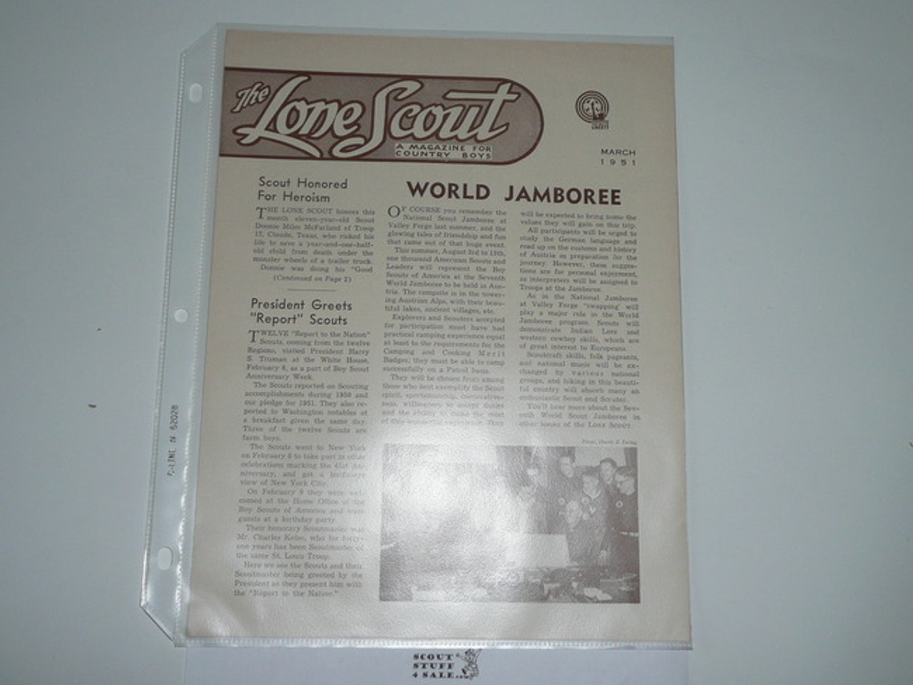 1951, March The Lone Scout Magazine