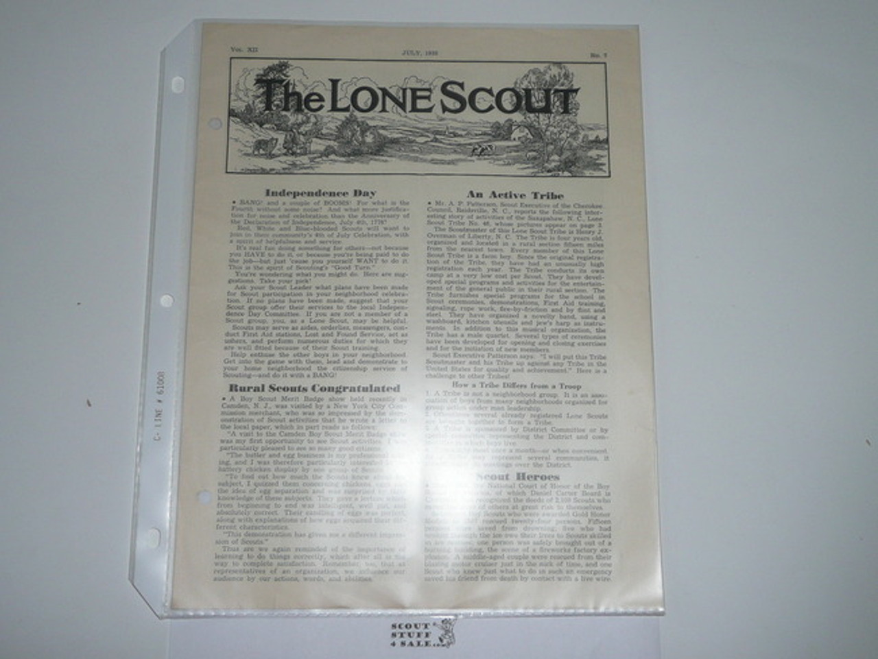 1938, July The Lone Scout Magazine