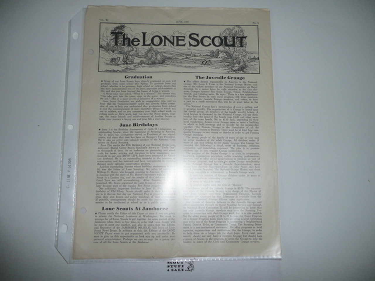 1937, June The Lone Scout Magazine