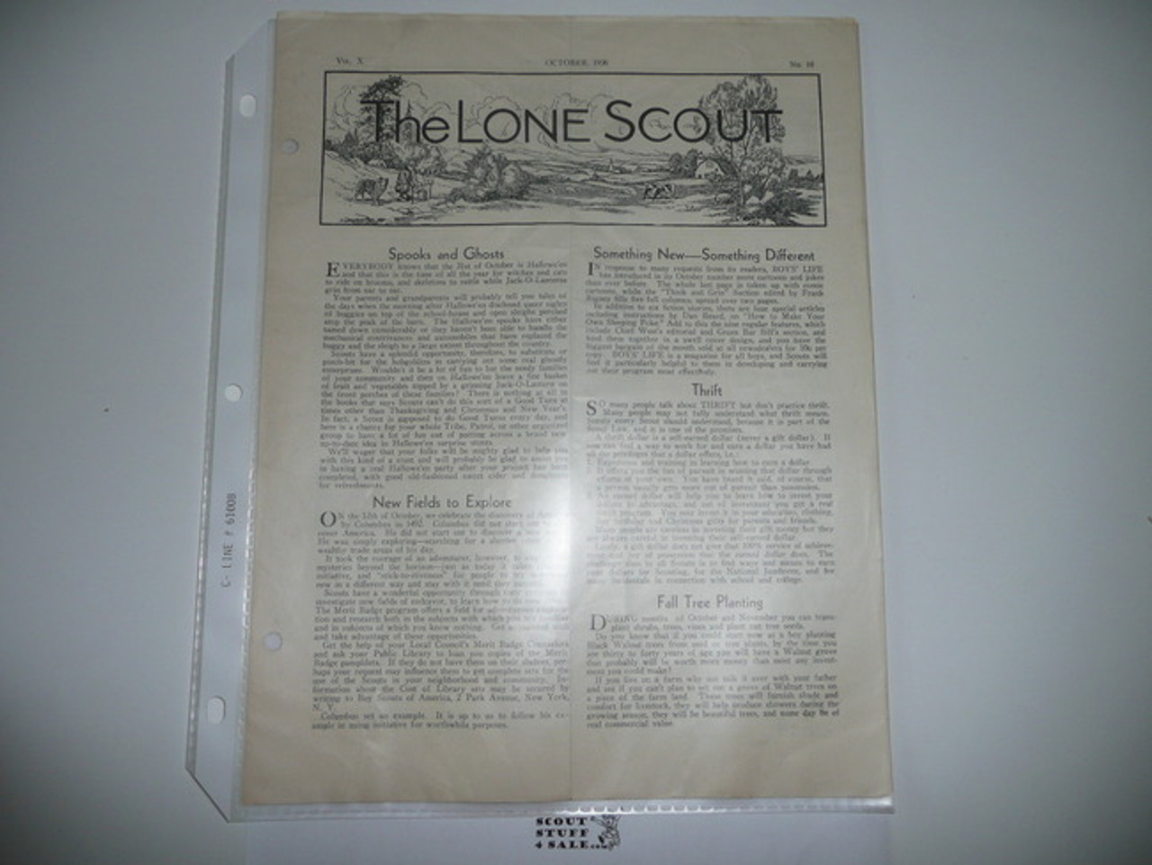 1936, October The Lone Scout Magazine