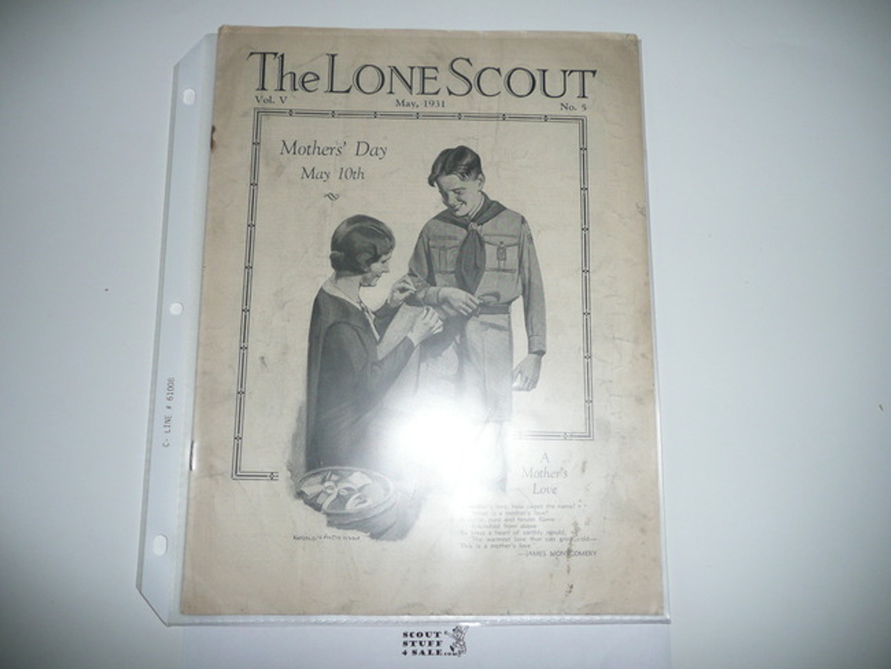 1931, May The Lone Scout Magazine