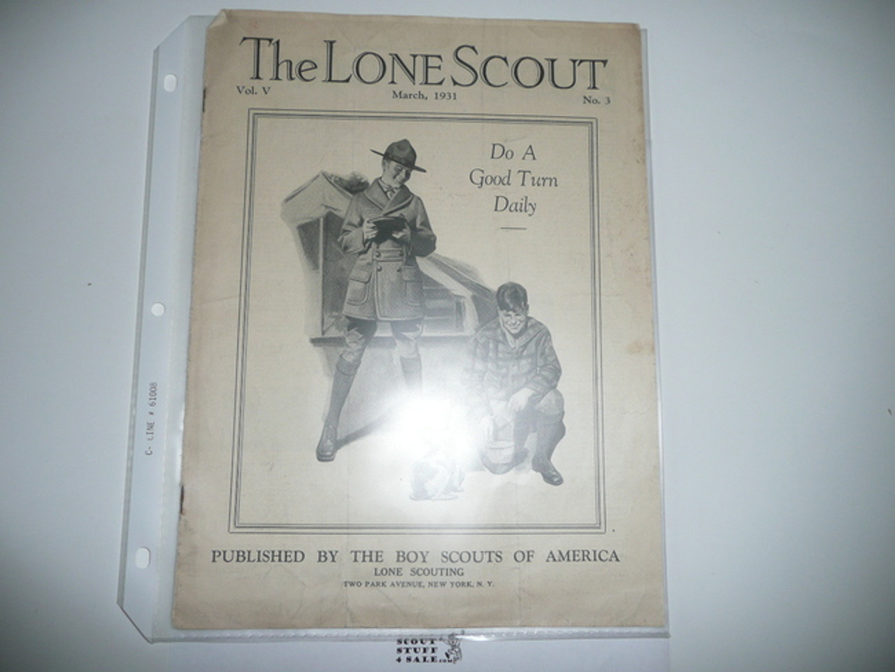 1931, March The Lone Scout Magazine