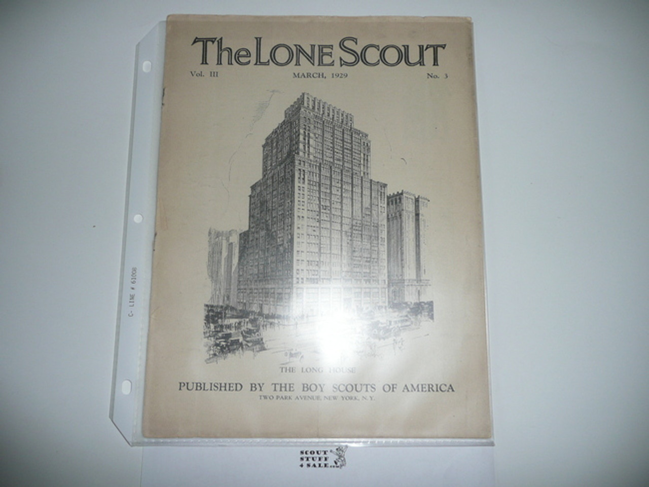 1929, March The Lone Scout Magazine