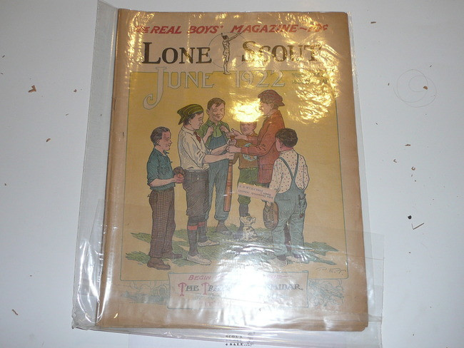 1922 Lone Scout Magazine, June, Vol 11 #8