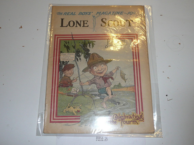 1921 Lone Scout Magazine, July, Vol 10 #14