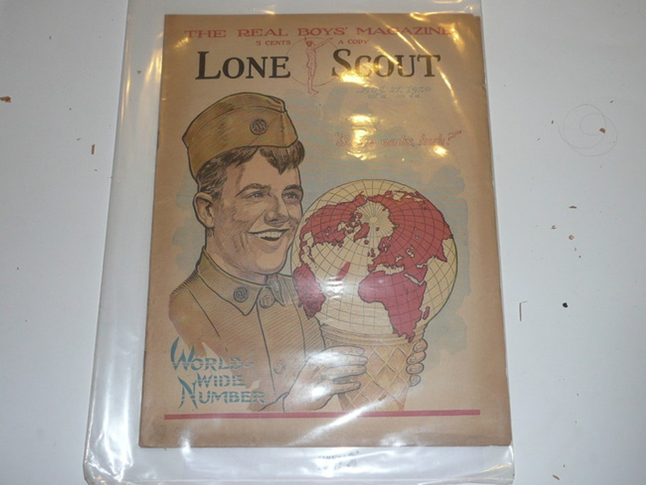 1920 Lone Scout Magazine, August 21, Vol 9 #44