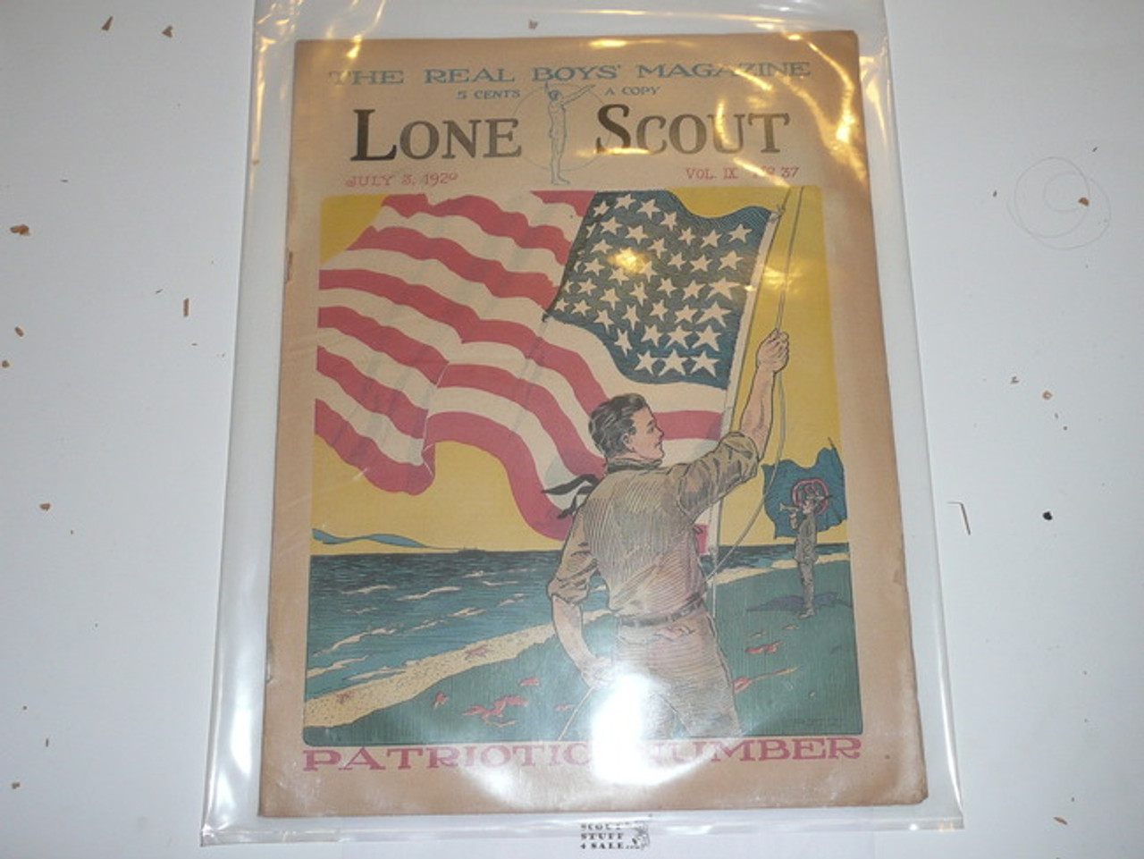 1920 Lone Scout Magazine, July 03, Vol 9 #37