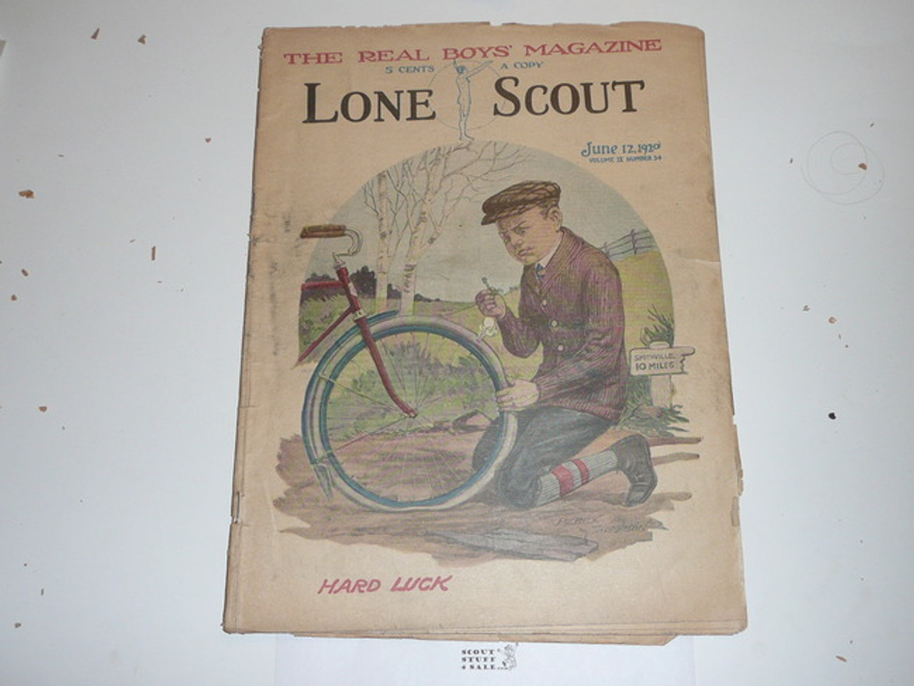 1920 Lone Scout Magazine, June 12, Vol 9 #34