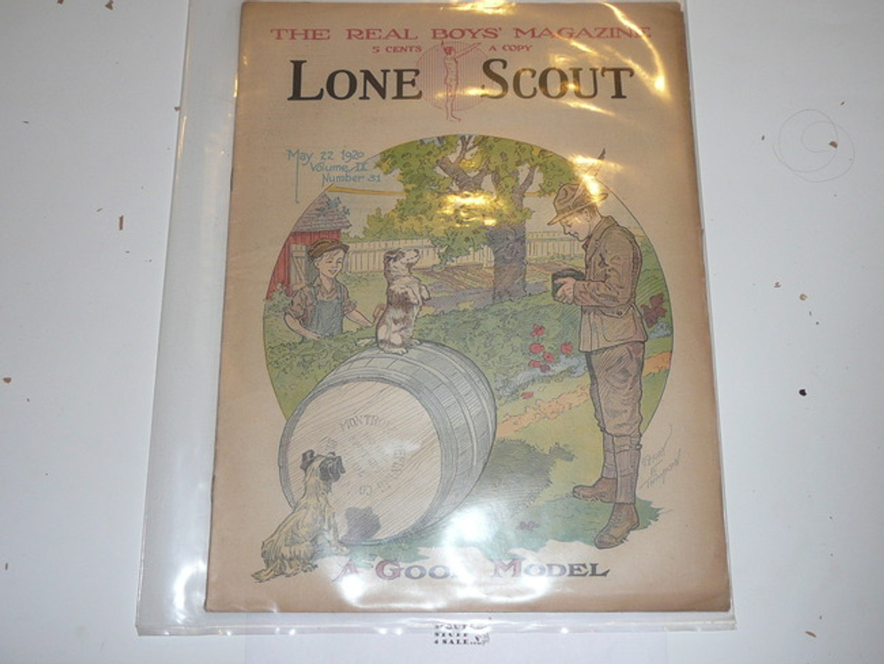 1920 Lone Scout Magazine, May 22, Vol 9 #31