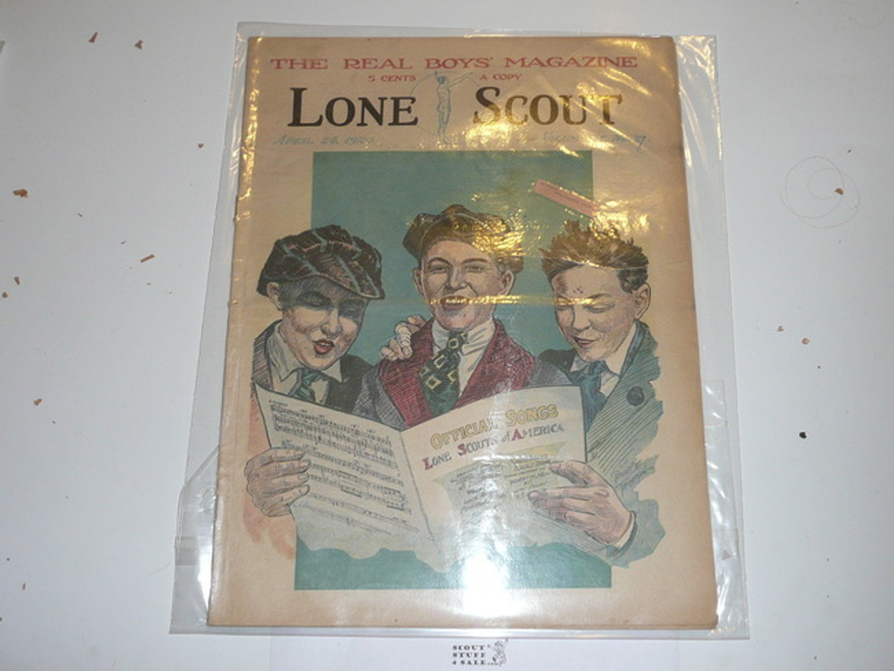 1920 Lone Scout Magazine, April 24, Vol 9 #27