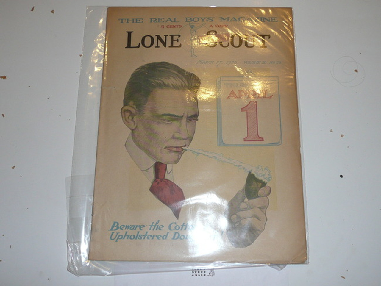 1920 Lone Scout Magazine, March 27, Vol 9 #23