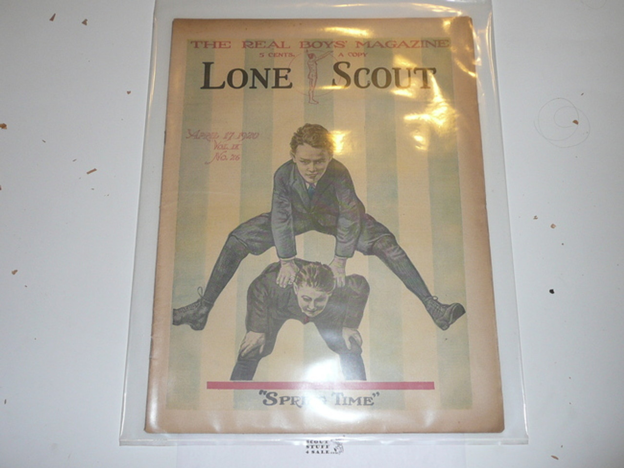 1920 Lone Scout Magazine, April 17, Vol 9 #26