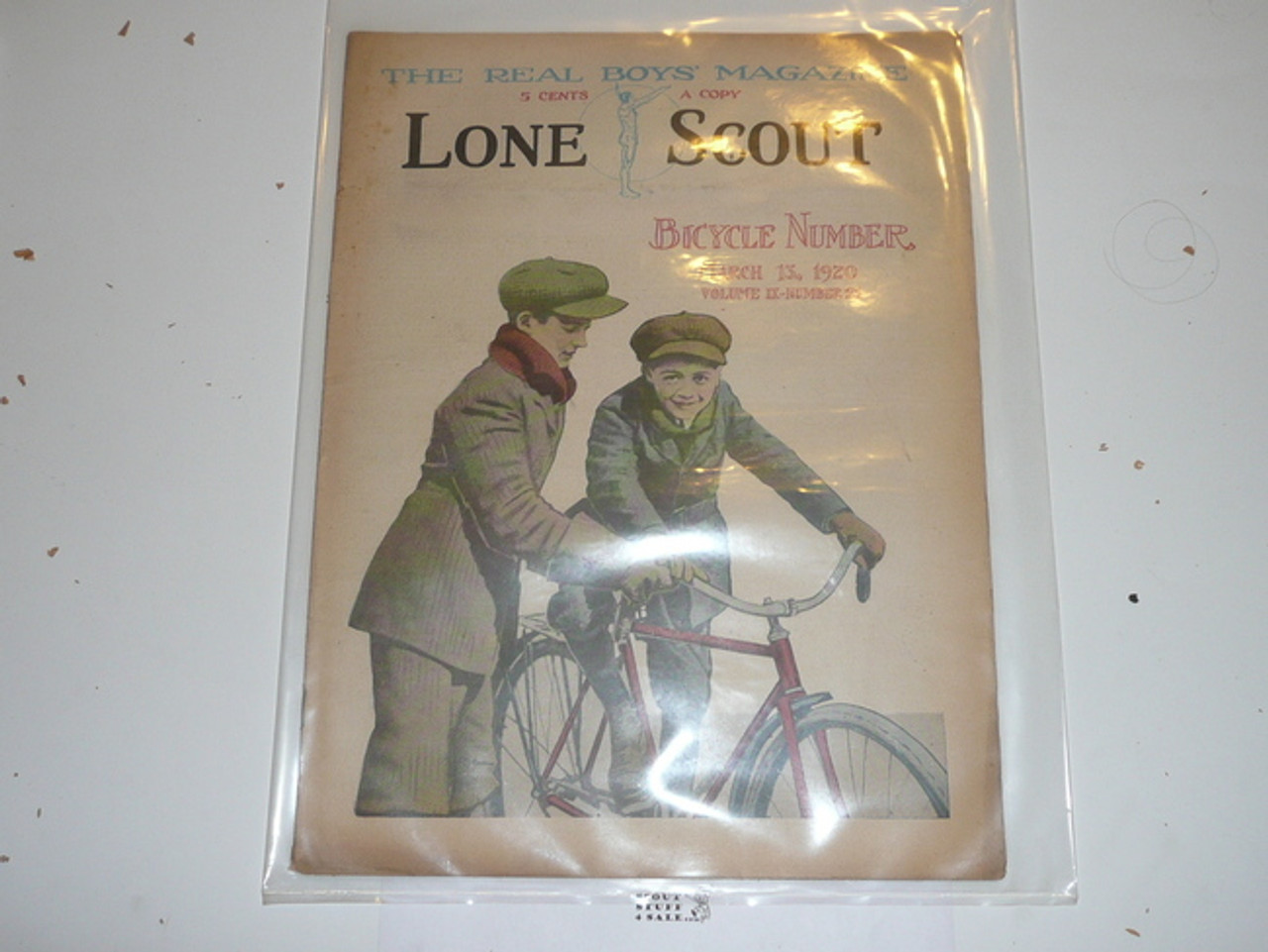 1920 Lone Scout Magazine, March 13, Vol 9 #21