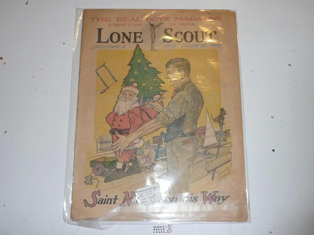 1919 Lone Scout Magazine, December 06, Vol 9 #7