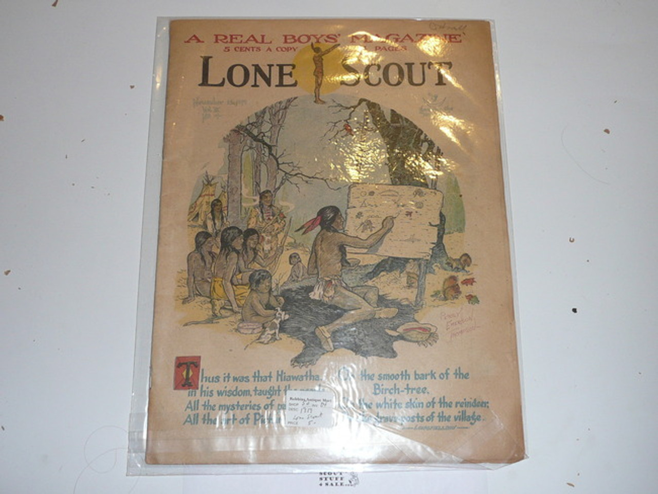 1919 Lone Scout Magazine, November 15, Vol 9 #4