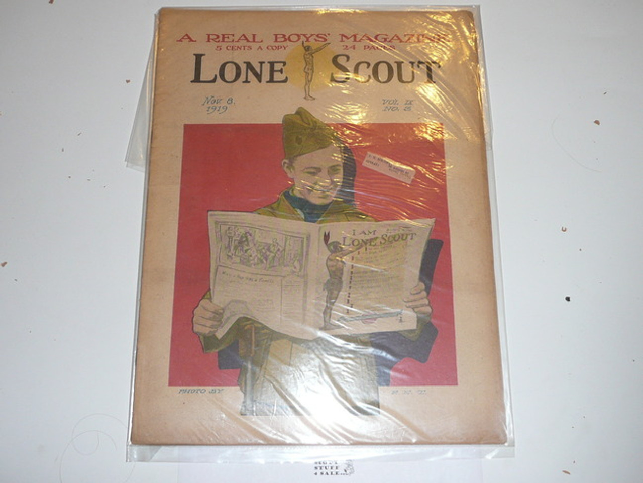 1919 Lone Scout Magazine, November 08, Vol 9 #3
