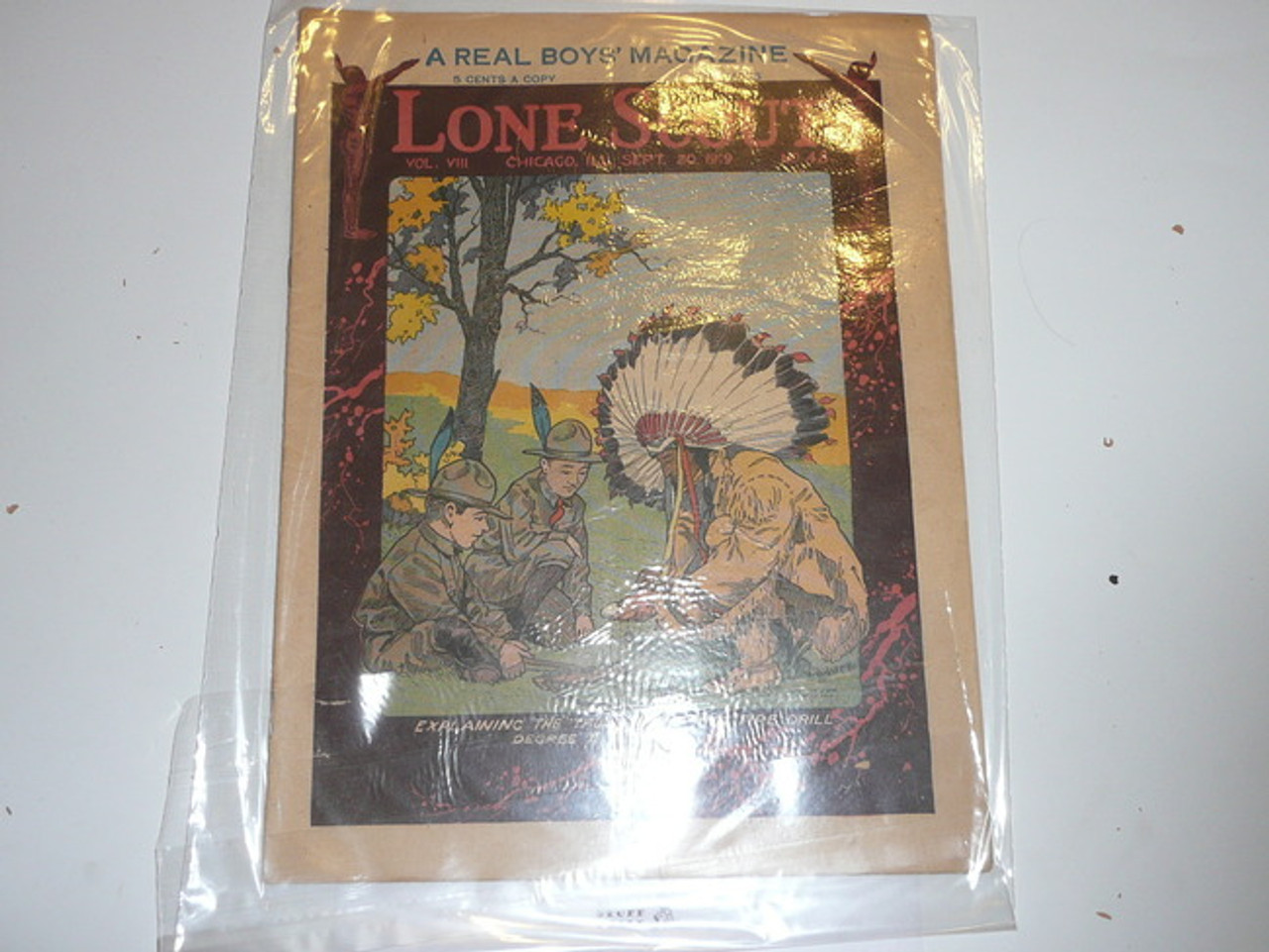 1919 Lone Scout Magazine, September 20, Vol 8 #48