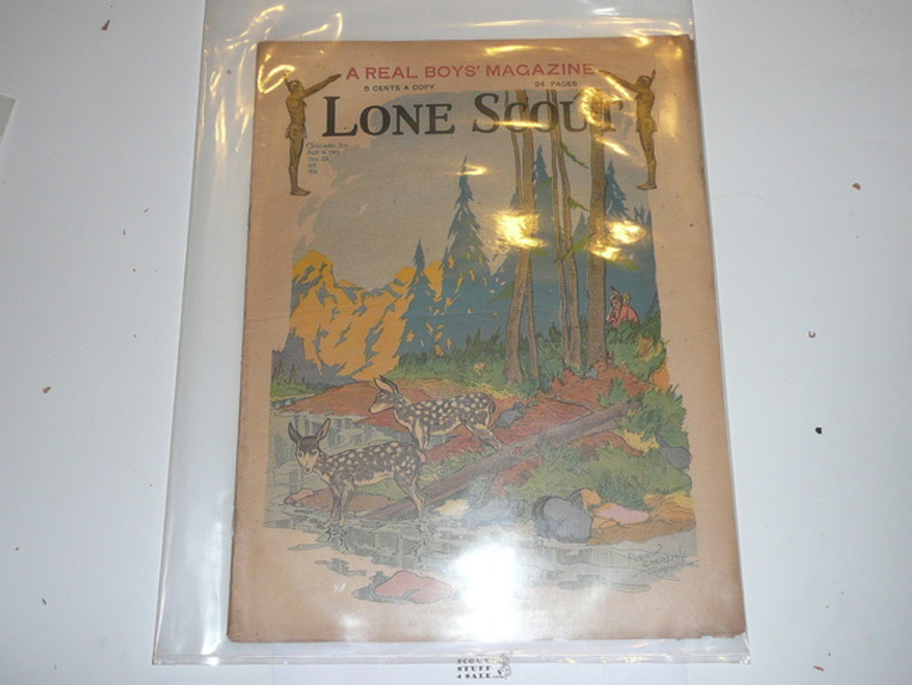 1919 Lone Scout Magazine, September 06, Vol 8 #46