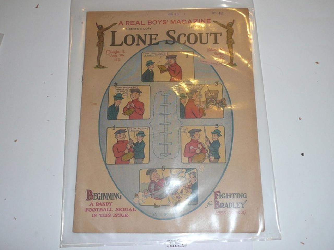 1919 Lone Scout Magazine, August 30, Vol 8 #45