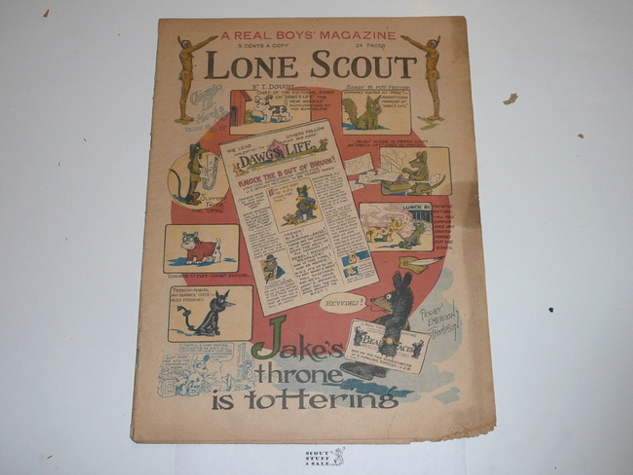 1919 Lone Scout Magazine, March 08, Vol 8 #20