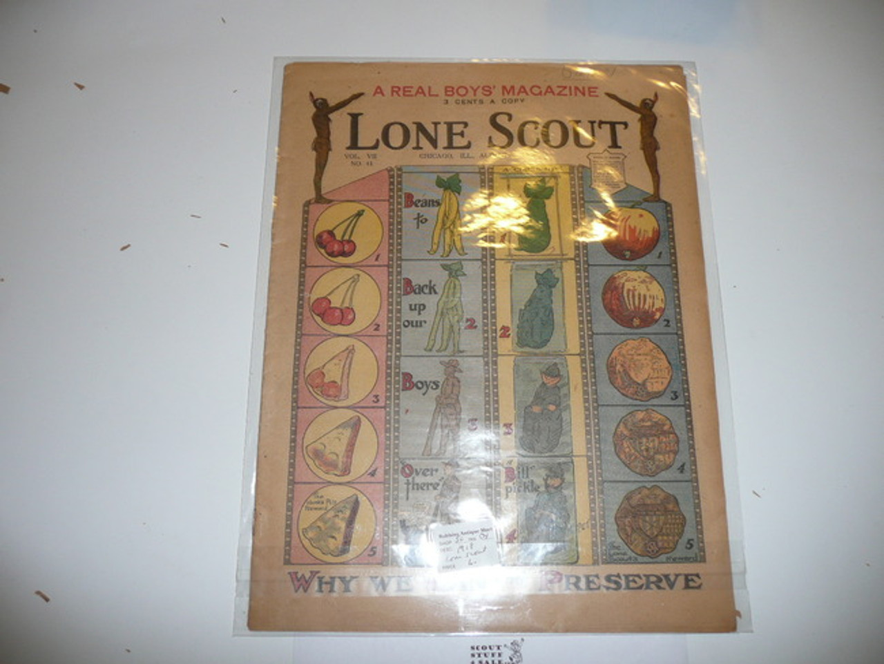 1918 Lone Scout Magazine, August 03, Vol 7 #41