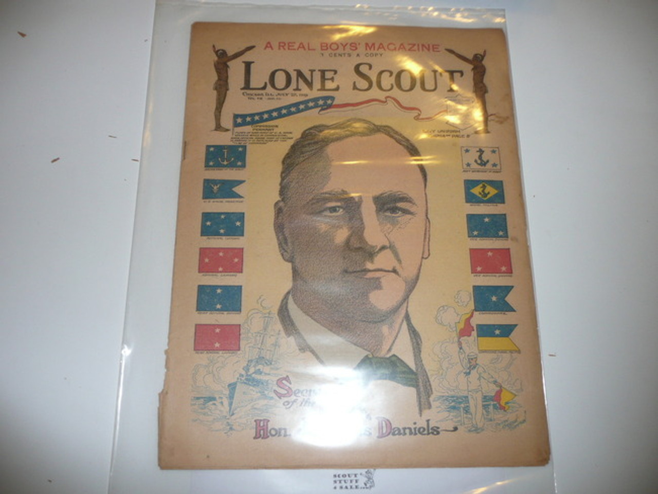 1918 Lone Scout Magazine, July 27, Vol 7 #40