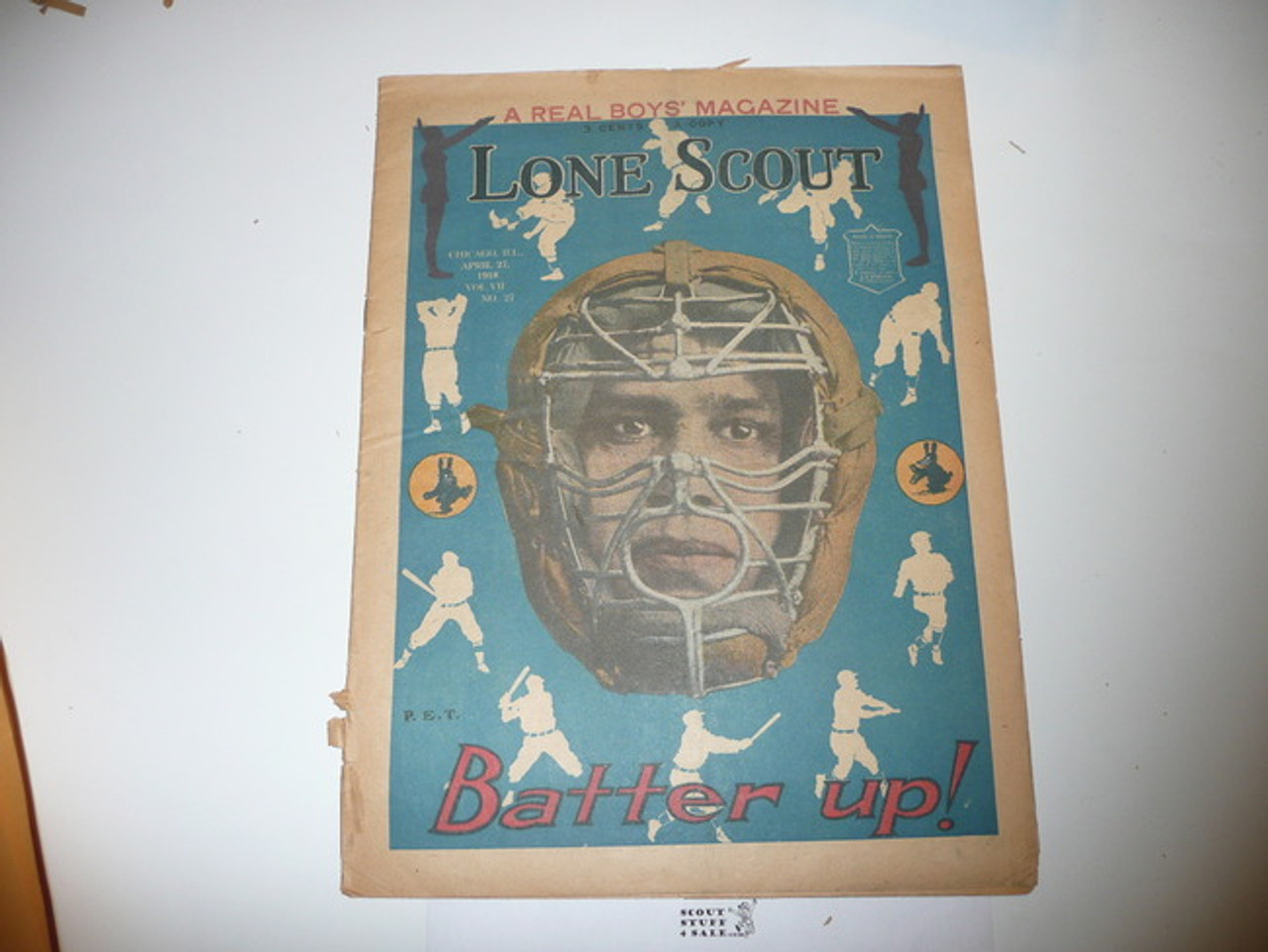 1918 Lone Scout Magazine, April 27, Vol 7 #27
