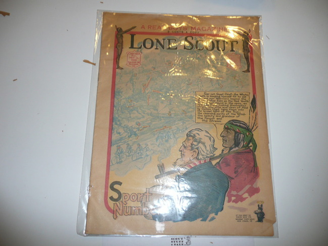 1918 Lone Scout Magazine, May 11, Vol 7 #29