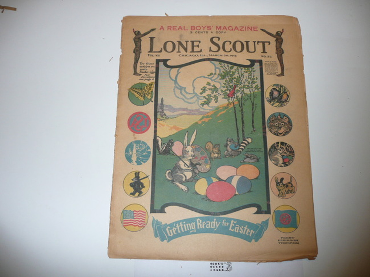 1918 Lone Scout Magazine, March 30, Vol 7 #23