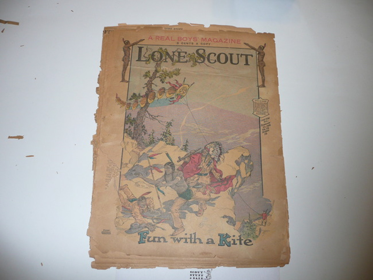 1918 Lone Scout Magazine, February 23, Vol 7 #18