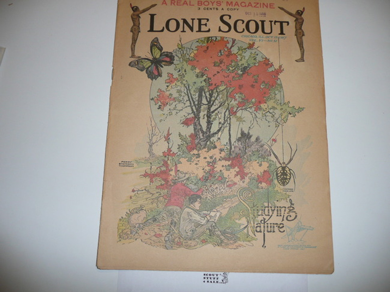 1917 Lone Scout Magazine, October 13, Vol 6 #51