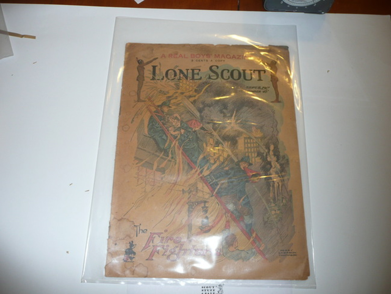 1917 Lone Scout Magazine, September 08, Vol 6 #46