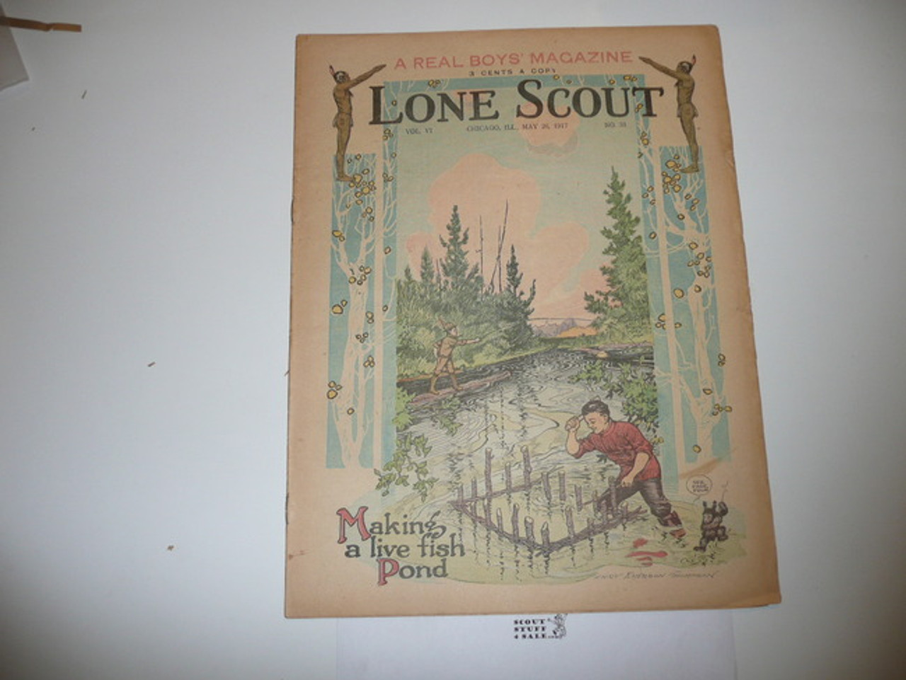 1917 Lone Scout Magazine, May 26, Vol 6 #31