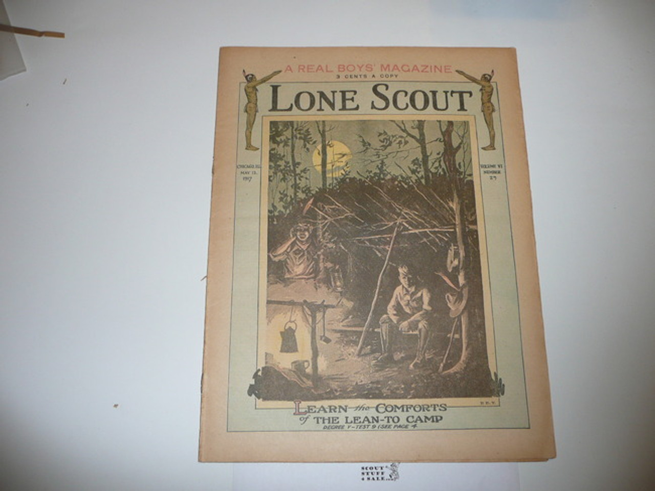 1917 Lone Scout Magazine, May 12, Vol 6 #29