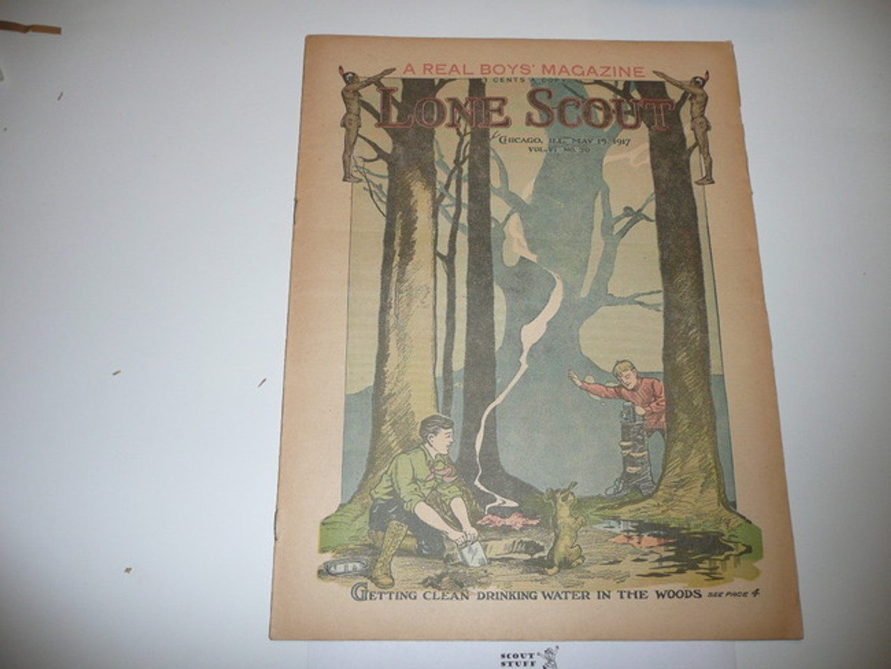 1917 Lone Scout Magazine, May 19, Vol 6 #30