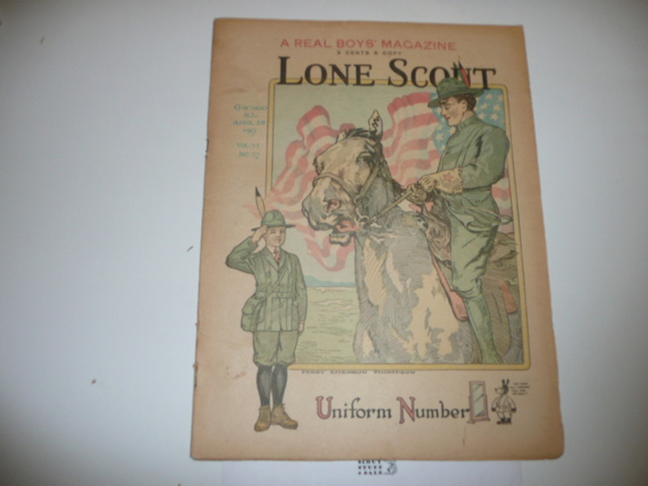 1917 Lone Scout Magazine, April 28, Vol 6 #27