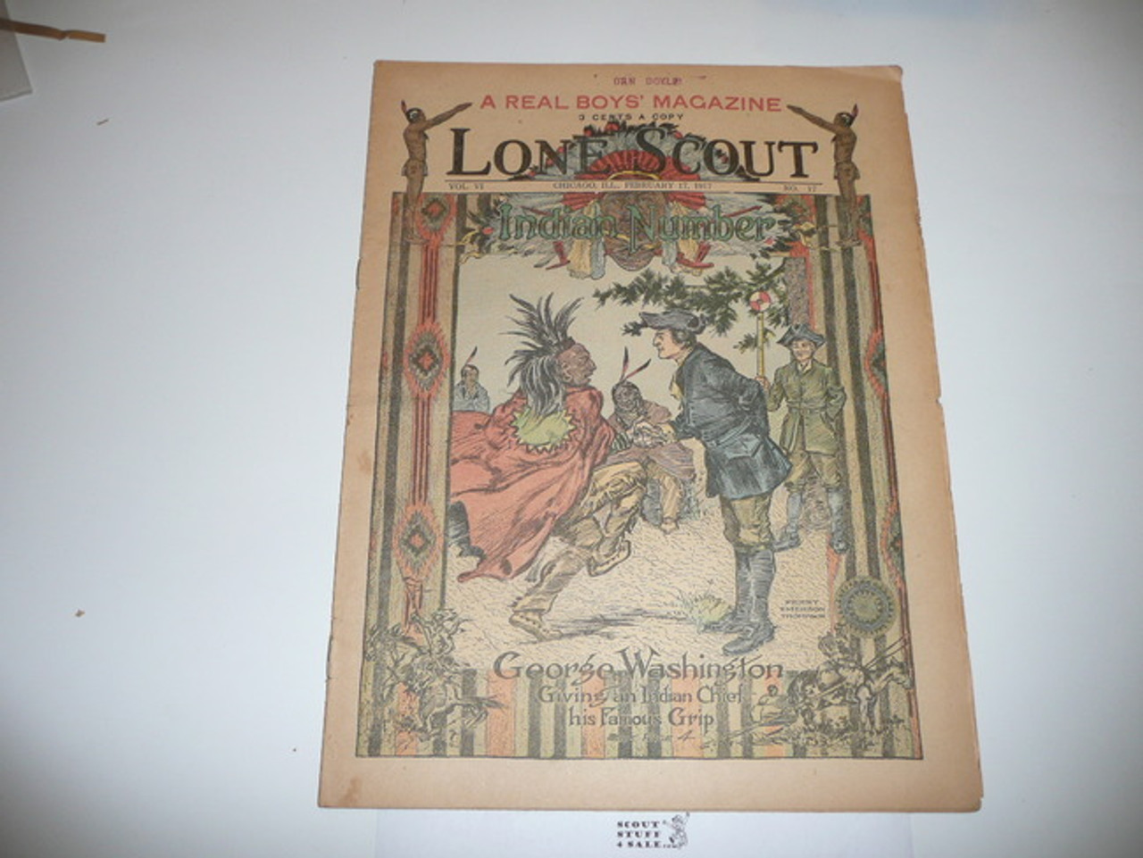 1917 Lone Scout Magazine, February 17, Vol 6 #17