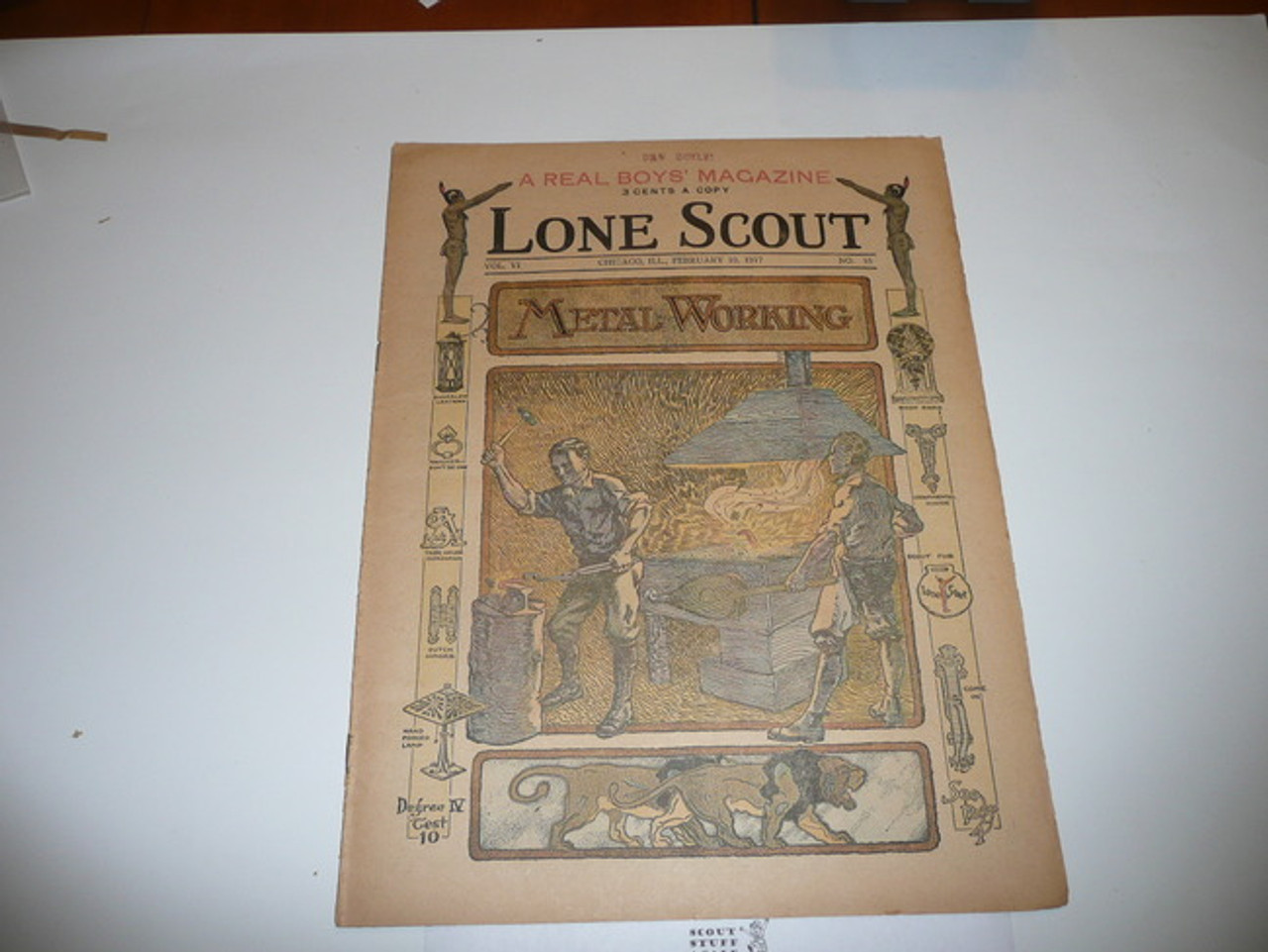 1917 Lone Scout Magazine, February 10, Vol 6 #16