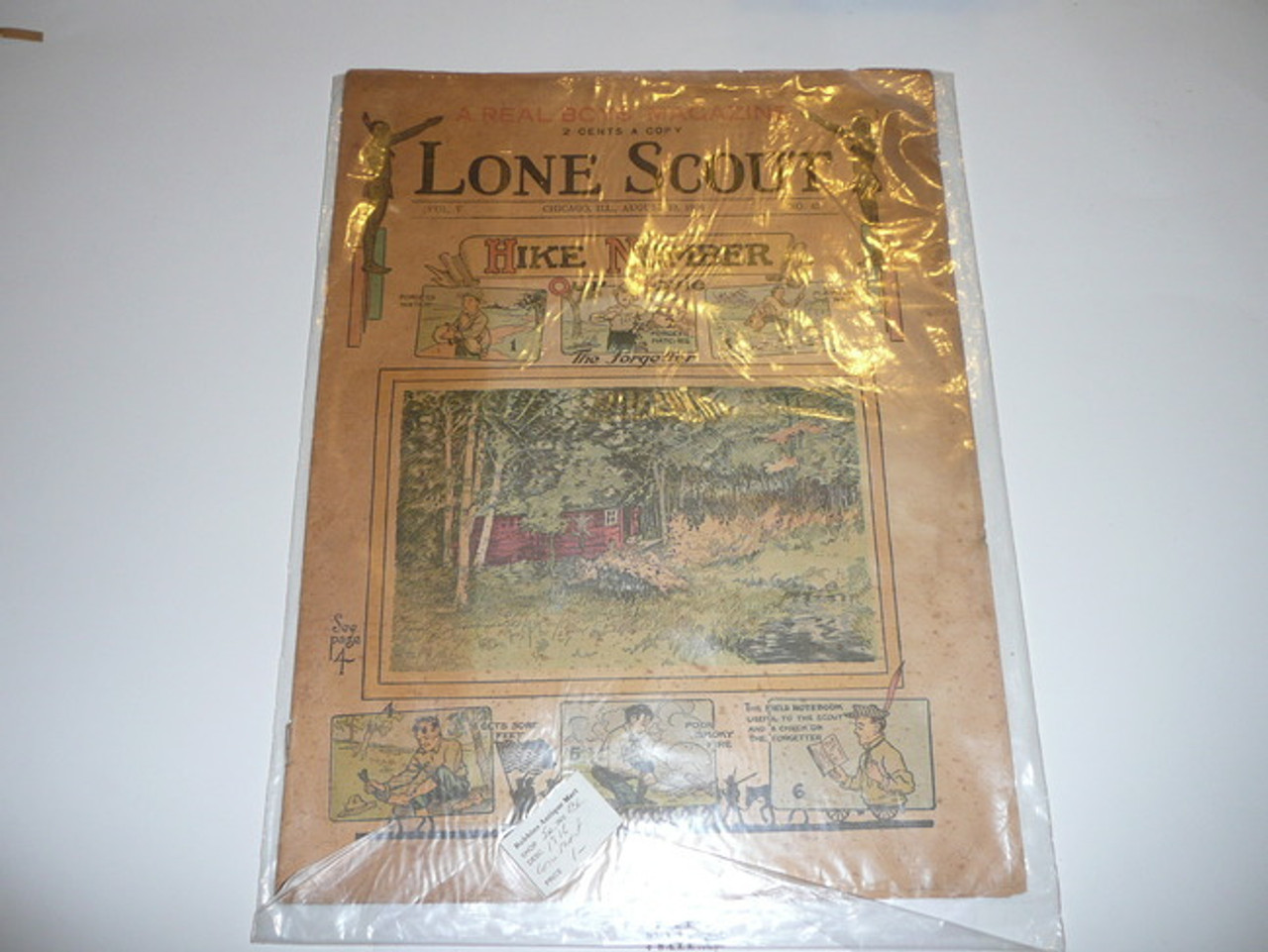 1916 Lone Scout Magazine, August 19, Vol 5 #43