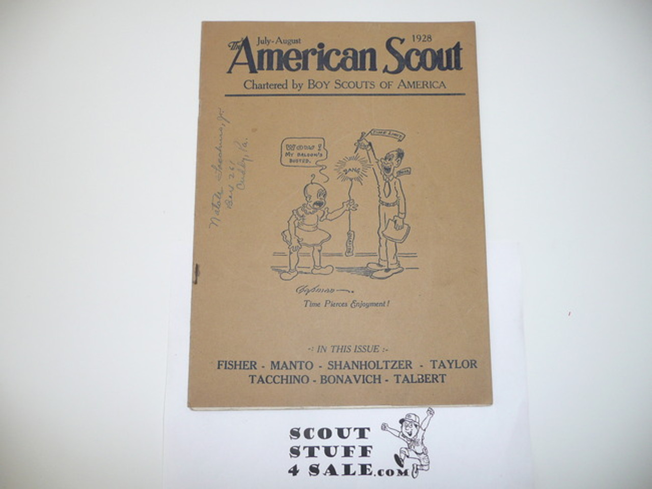 1928-1929 Thirteen Issues of the American Scout Magazine, Newsletter of Region 3 Lone Scout Division