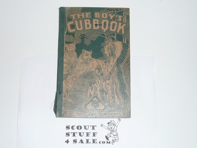 1931 Bear Cub Scout Handbook, 1934 Printing