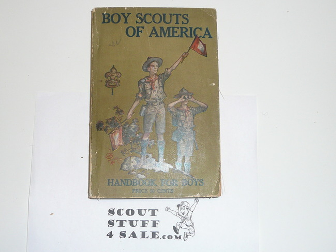 1921 Boy Scout Handbook, Second Edition, 1-21 Printing