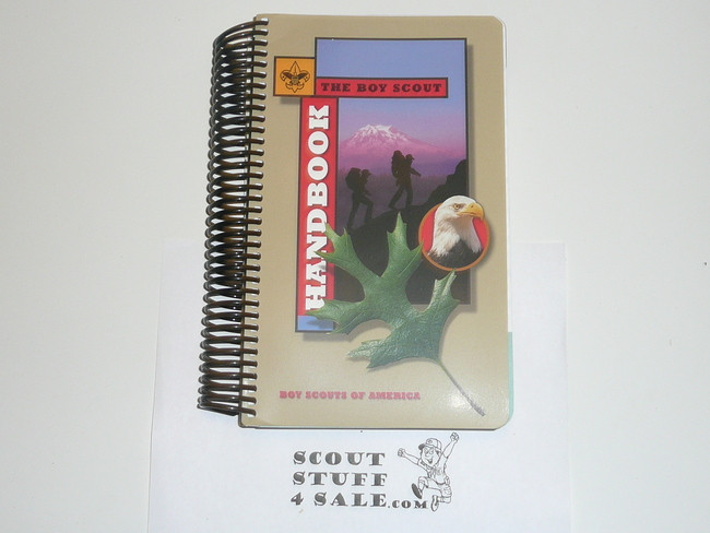 1998 Boy Scout Handbook, Eleventh Edition., 5th Printing, Spiral Bound Edition