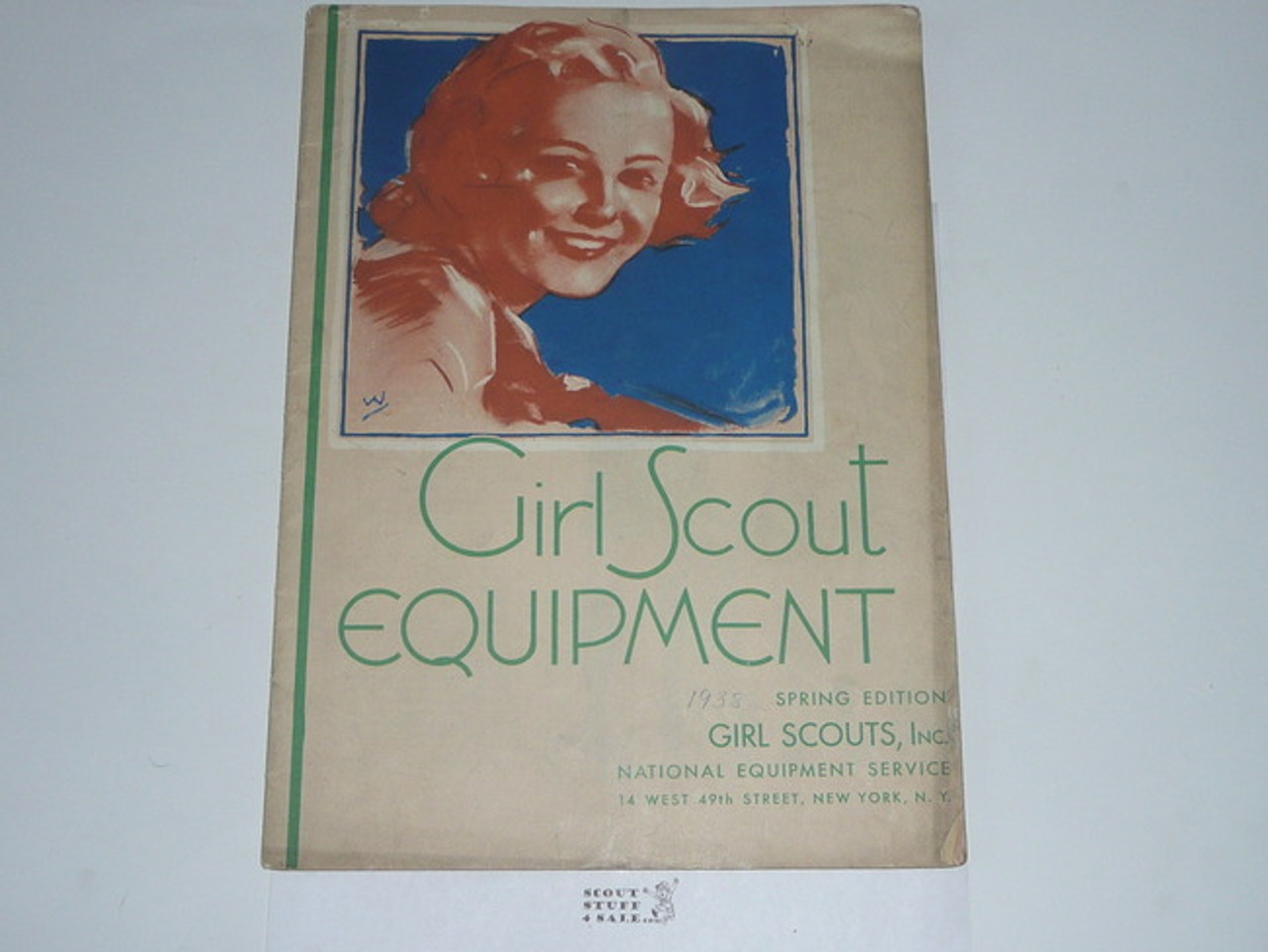 1938 Spring Girl Scout Equipment Catalog