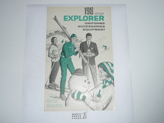 1962-1963 Winter  Explorer Scout Equipment Catalog