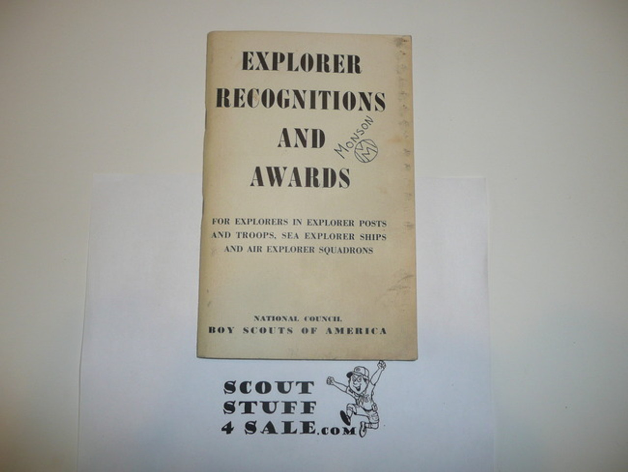 1955 Explorer Recognitions and Awards, Sea Scouts and Air Scouts