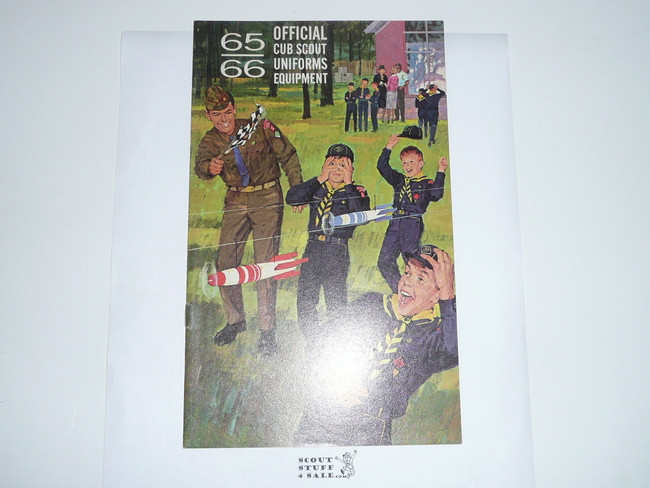 1965-1966 Cub Scout Equipment Catalog