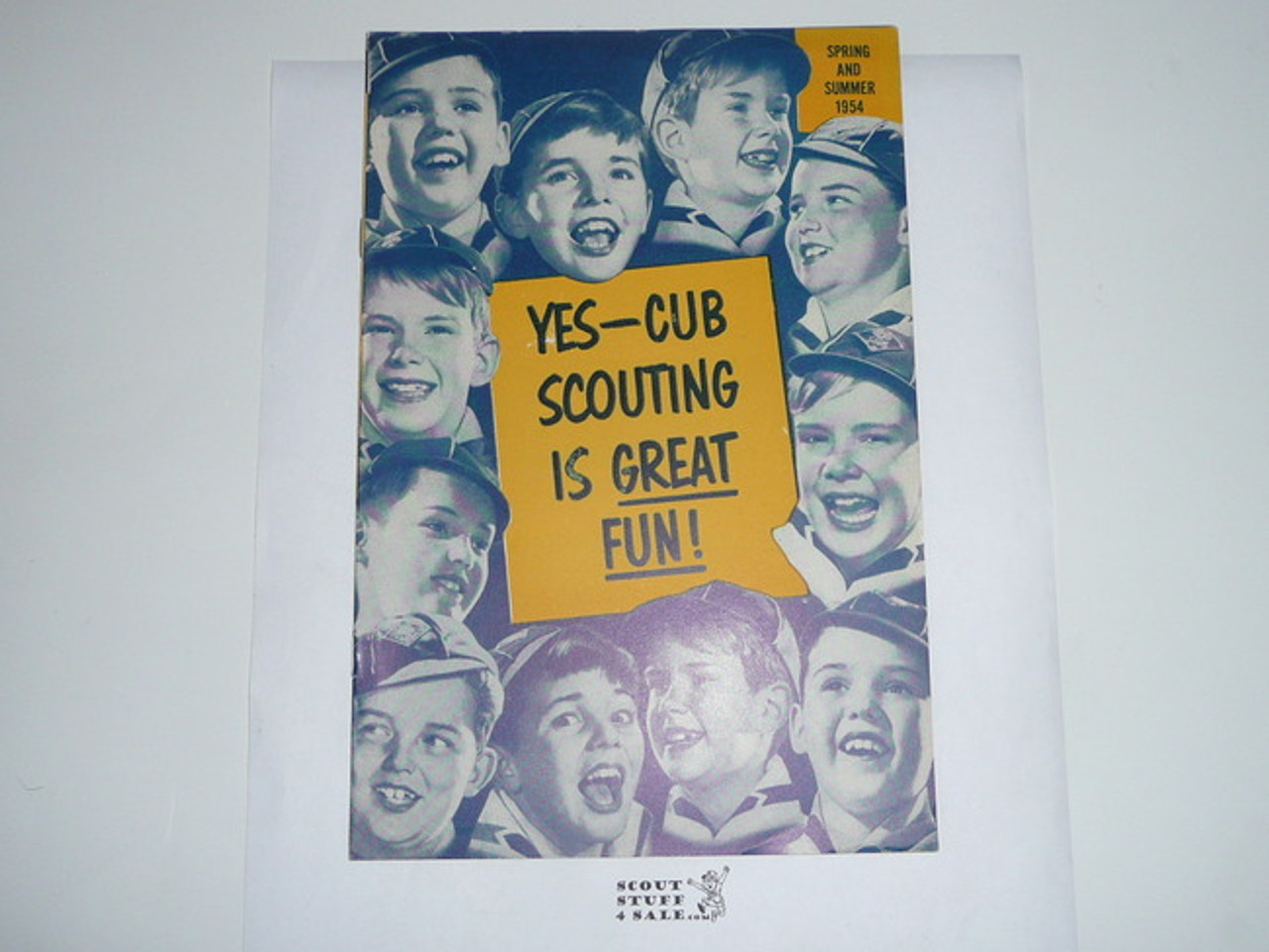 1954 Spring/Summer Cub Scout Equipment Catalog