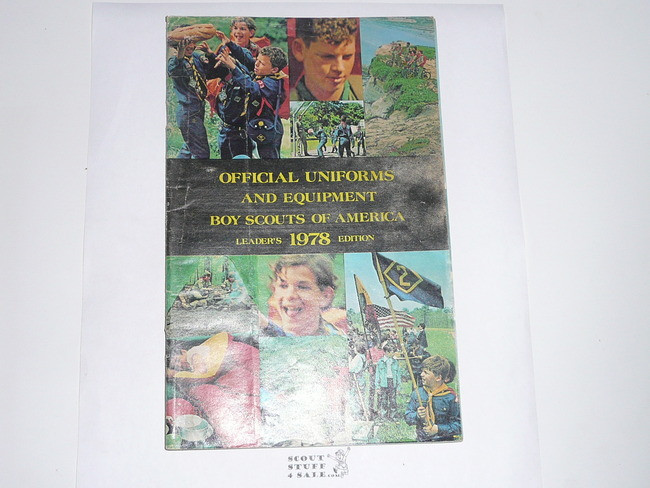 1978 Leader's Boy Scout Equipment Catalog